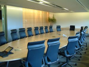 Traditional meeting room