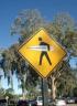 Surfer crossing