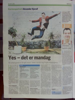 Me in the paper