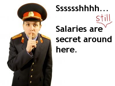 Secret salaries