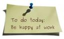 Happy at work reminders