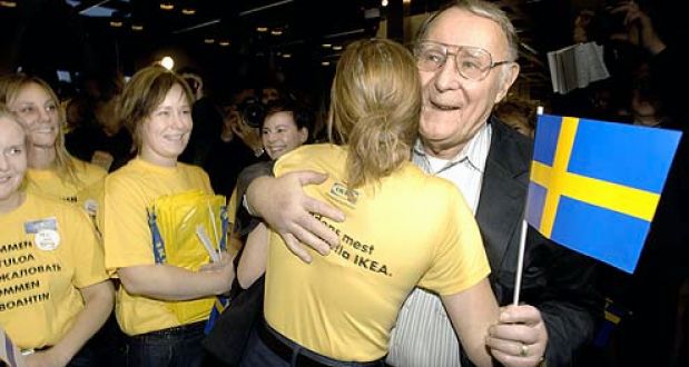 Ingvar Kamprad, founder of IKEA