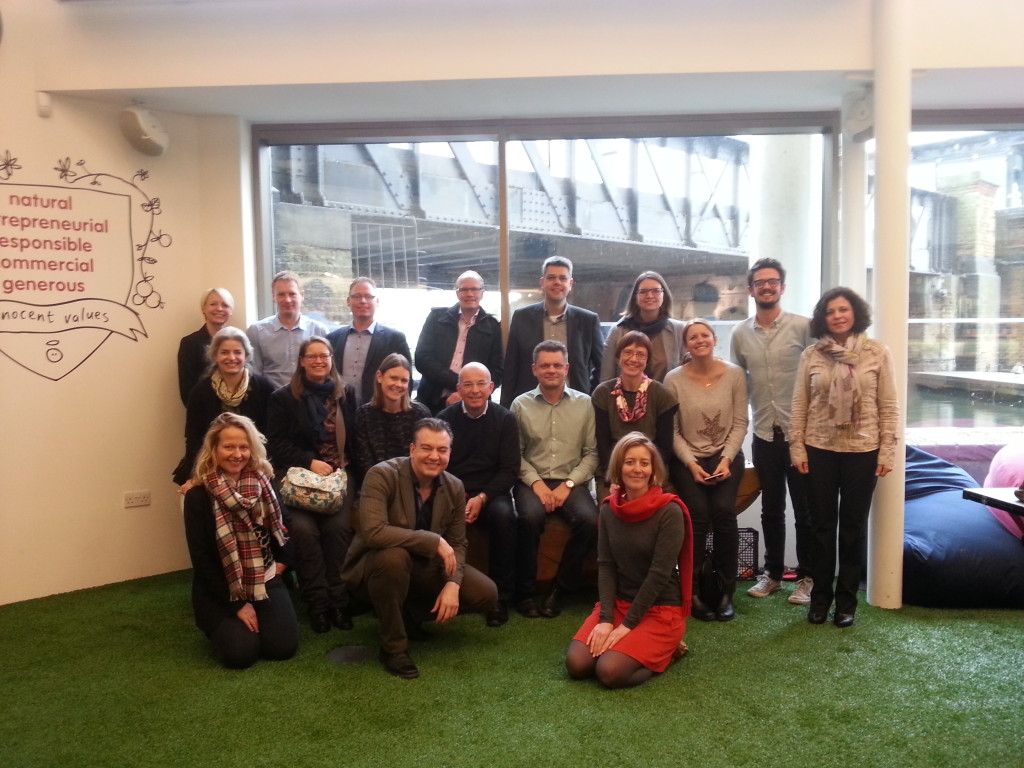 Danish leaders visit Innocent Drinks