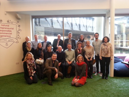 Danish leaders visit Innocent Drinks